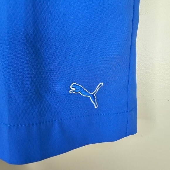 Puma Golf cell Shorts blue size medium - Picture 2 of 8